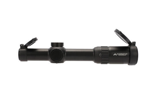 Primary Arms 1-6x24mm FFP rifle scope with ACSS Raptor 7.62 reticle is 10.7 inches long